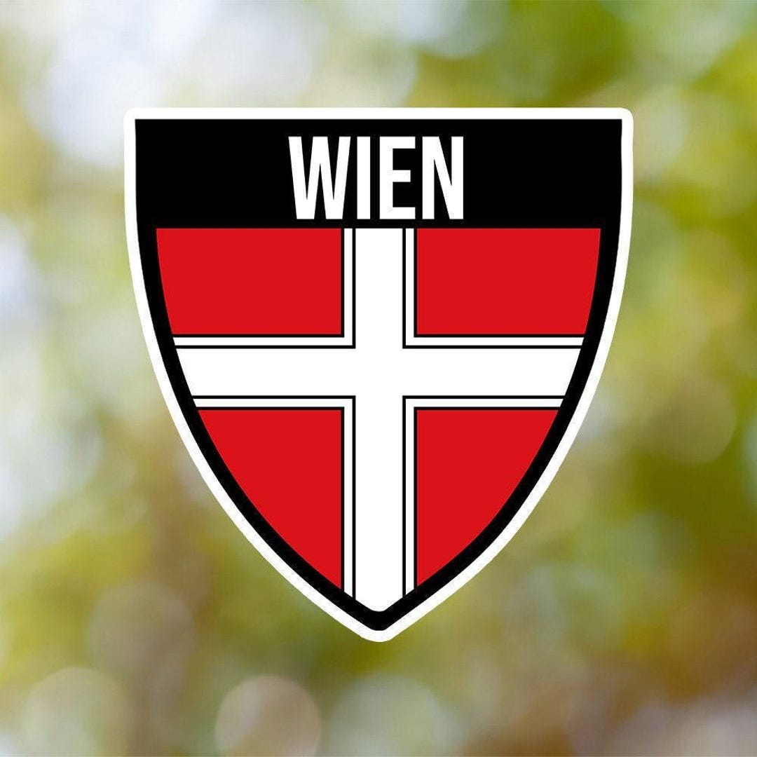 Windows Vienna Sticker Wien Sticker Shield Waterproof for Laptop, Car, Book, Water Bottle ...