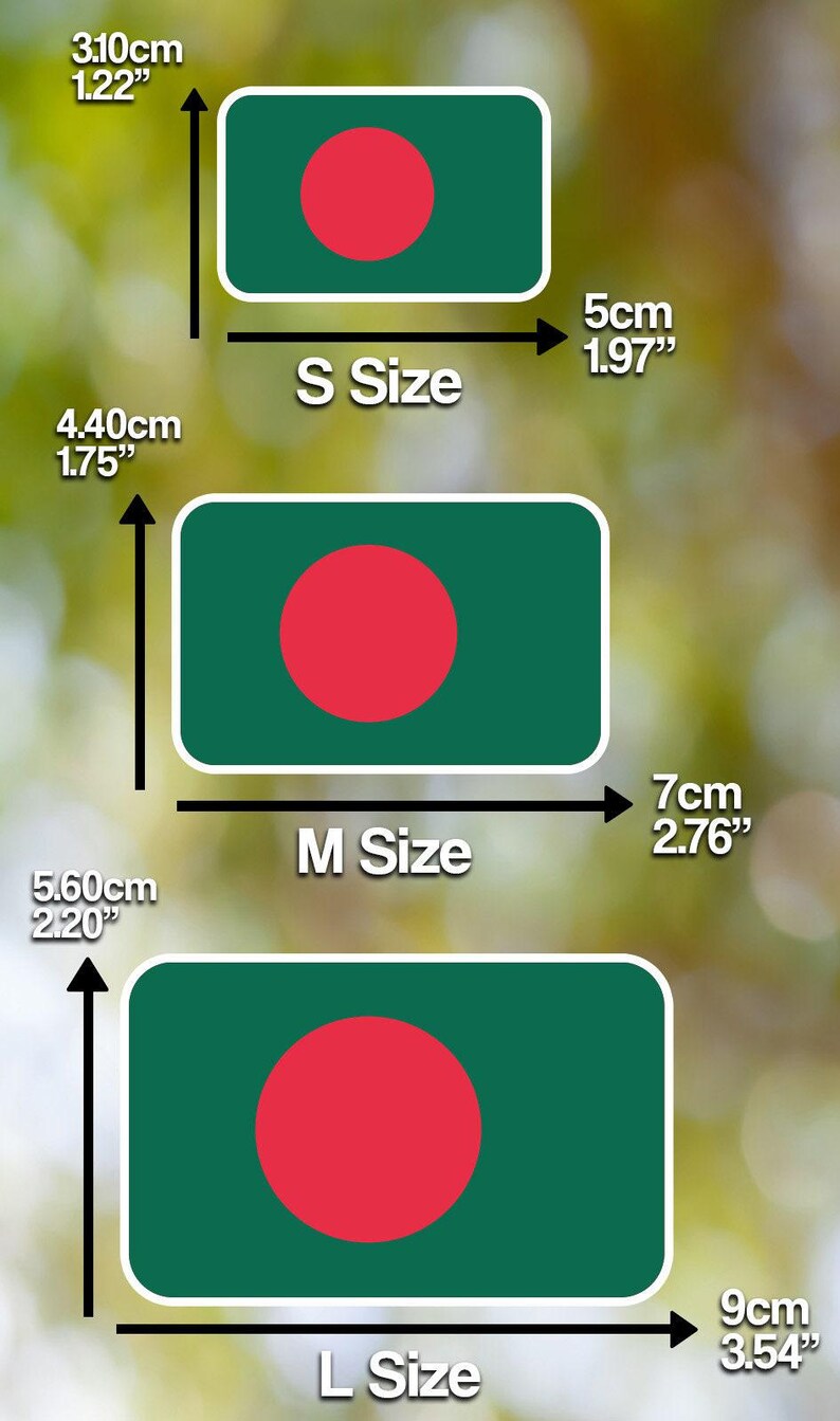 Bangladesh Sticker Geometric for Laptop, Car, Book, Water Bottle ...