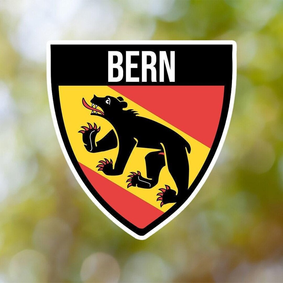 Bern Sticker Shield Waterproof for Laptop, Car, Book, Water Bottle ...