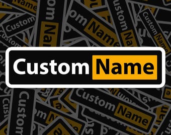 Custom Adult Style Sticker Waterproof, Vinyl Decal, for Laptop Car, Book, Water Bottle, Helmet, Travel Bag, ...