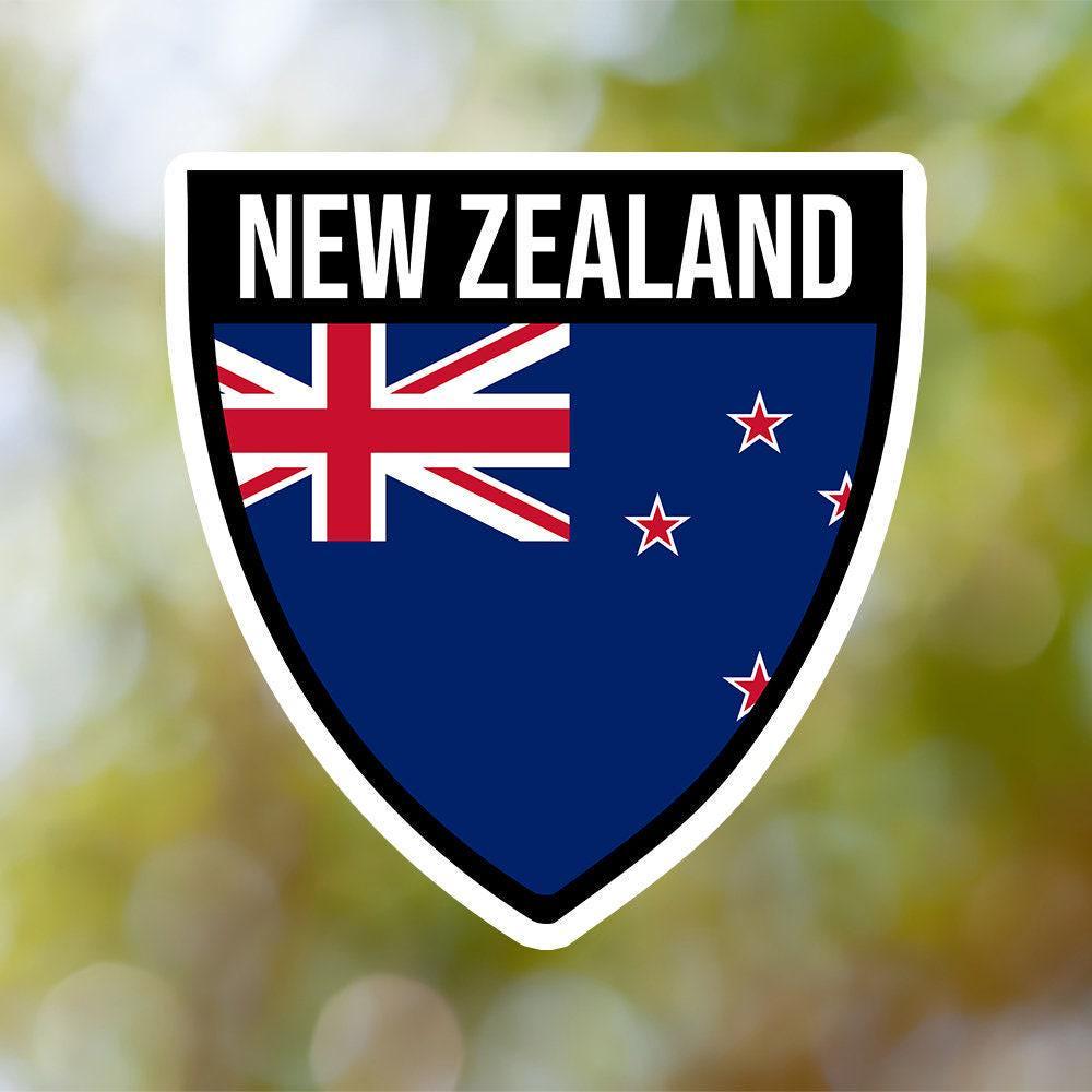 楯　ニュージーランド(クィーンズランドポリス)　エンブレム　置物 Travel Shield Zealand - Etsy