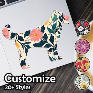 Alaskan Malamute Sticker, Dog Sticker With Pattern Waterproof for Laptop, Car, Book, Water Bottle, Helmet, Toolbox