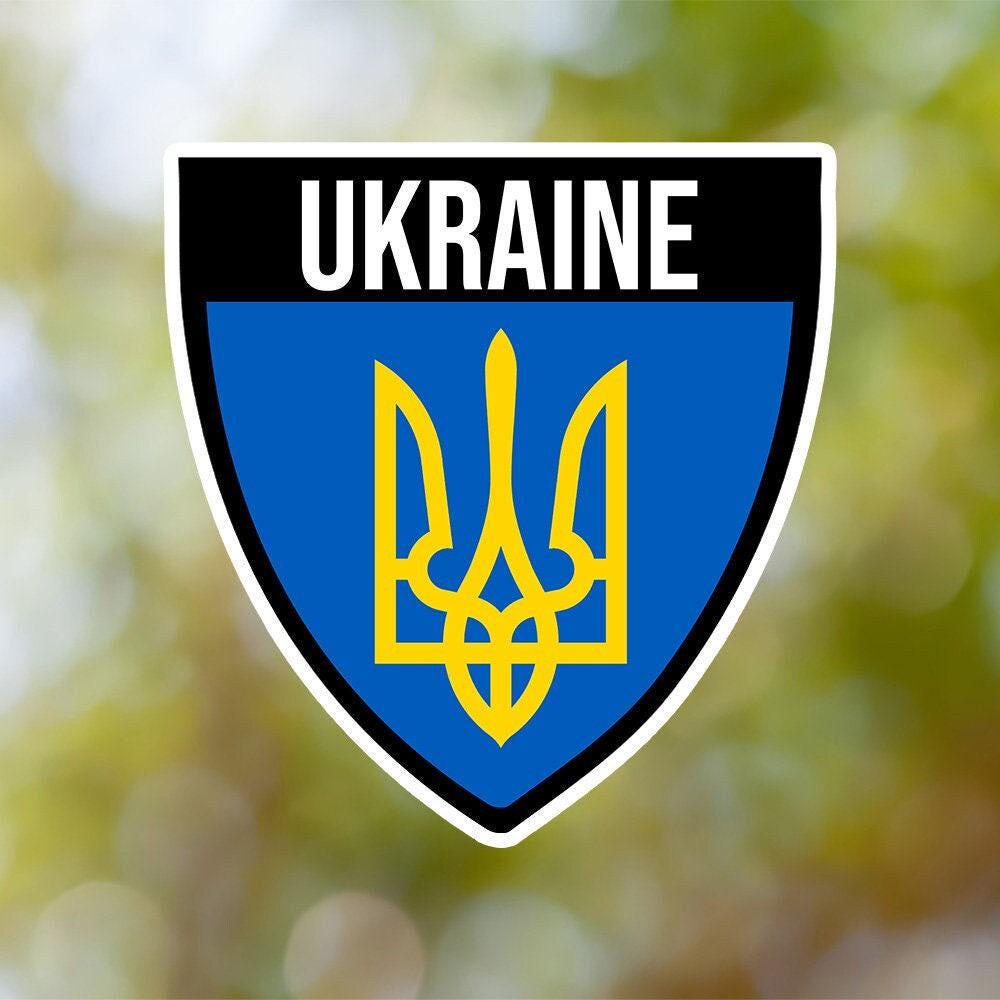 Ukraine Flag Dove Peace Putin Vinyl Car Sticker - Weatherproof 10cm