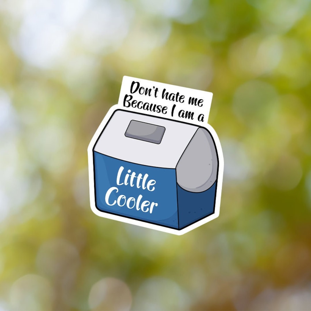 Little Cooler Meme Sticker Waterproof Vinyl Decal for Laptop Etsy