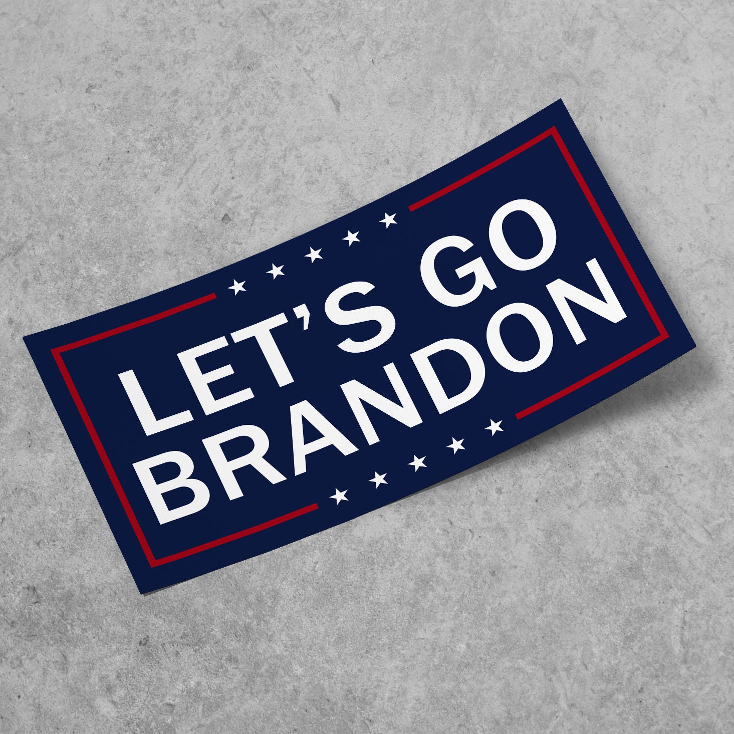 FJB Let's Go Brandon Truck Tailgate Decal Sticker Wrap - Funny Anti Biden  Political Vinyl Graphic Decal Bumper Sticker