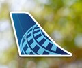 United Airlines Sticker, Tailplane Sticker Waterproof for Suitcase, Car, Book, Water Bottle, Helmet, Toolbox product logo
