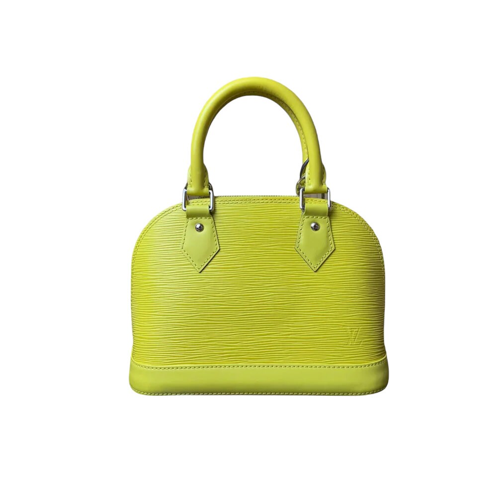 Louis Vuitton - Yellow Epi Leather Alma Nano Mini Crossbody - Catawiki