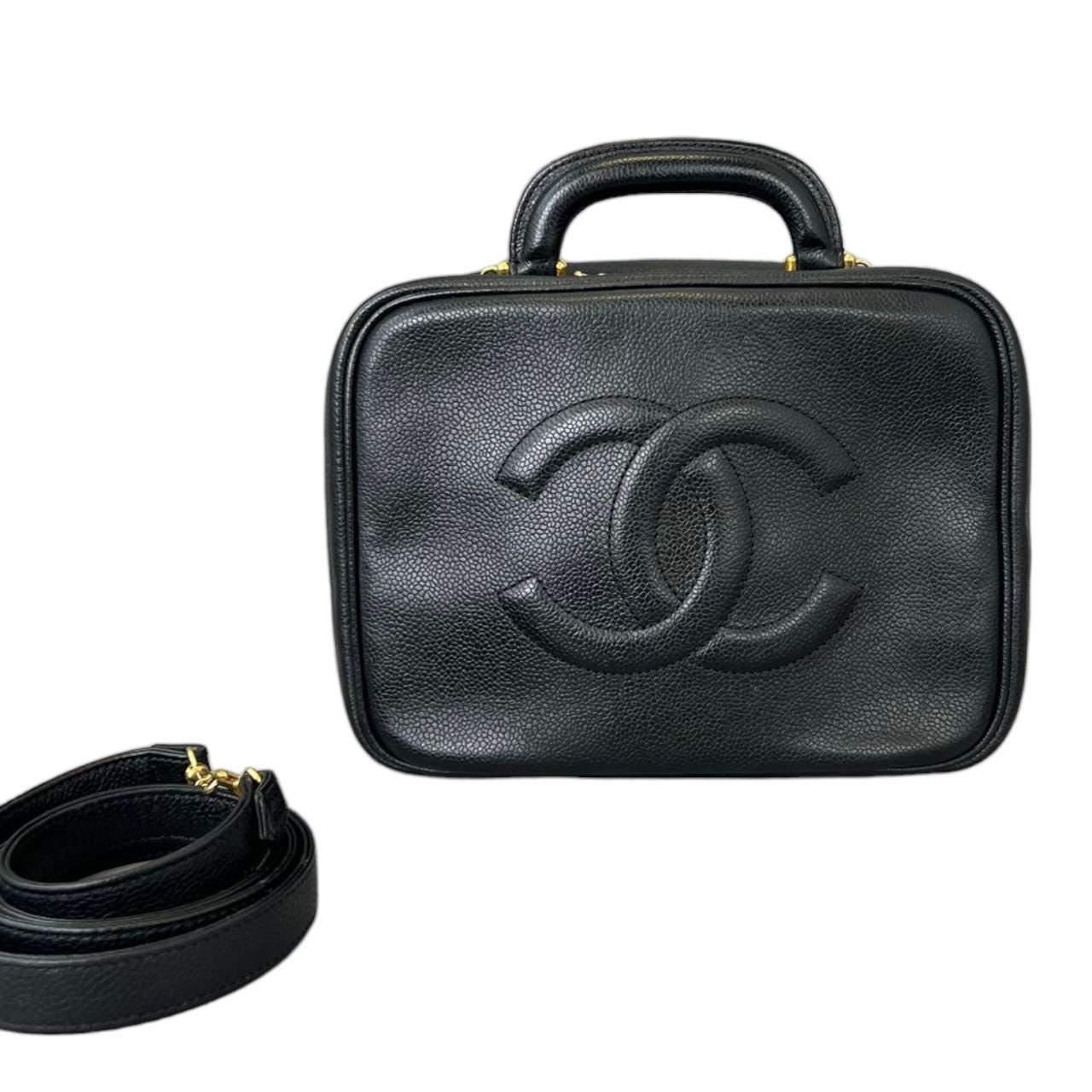 AUTH. CHANEL VINTAGE MEDIUM LAMB GHW, Luxury, Bags & Wallets on