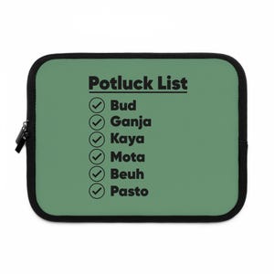 Lista nazw potlucków Rękaw na laptopa | Ochraniacz na laptopa W33d Enthusiast