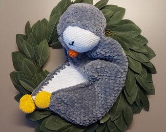 Kuscheltuch Pinguin| Schnuffeltuch|Schmusetuch| Geschenk Babys| Geschenk Kleinkinder| Geschenk Geburt| Geschenk Weihnachten