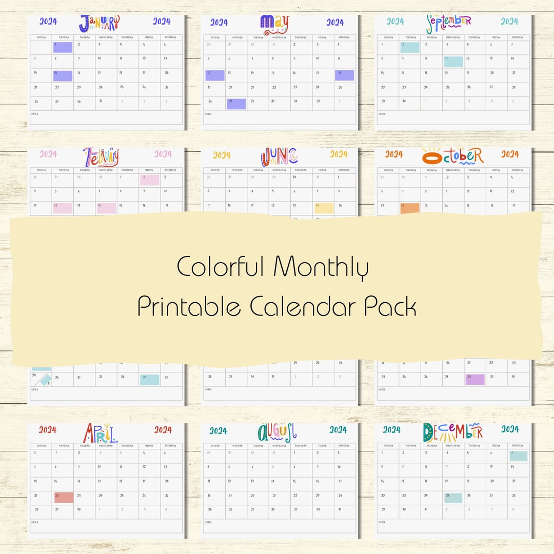 2024-colorful-monthly-printable-calendar-printable-planner-etsy