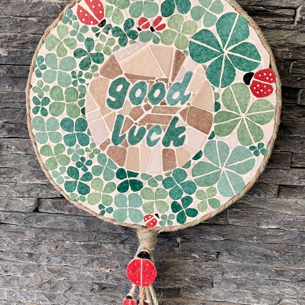 Mosaïque « good luck »