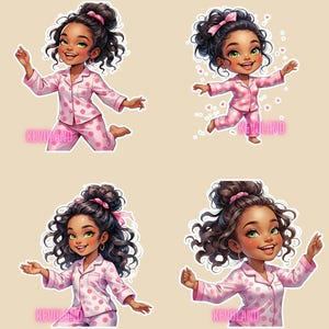 Commercial Use PNG, Cozy Chibi Girl PNG, Commercial Use Clipart