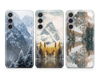 Mountains Phone Case Landscape Forest cover fit for Samsung S25 S24 S23 S22 FE S10 NOTE 20 A17 A55 A16 A56 A55 A24 A23 A32 A33 A34 A73 5G