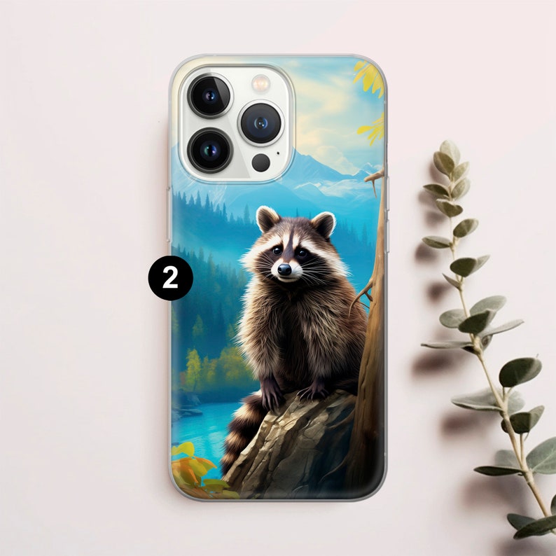 Raccoon Phone Case