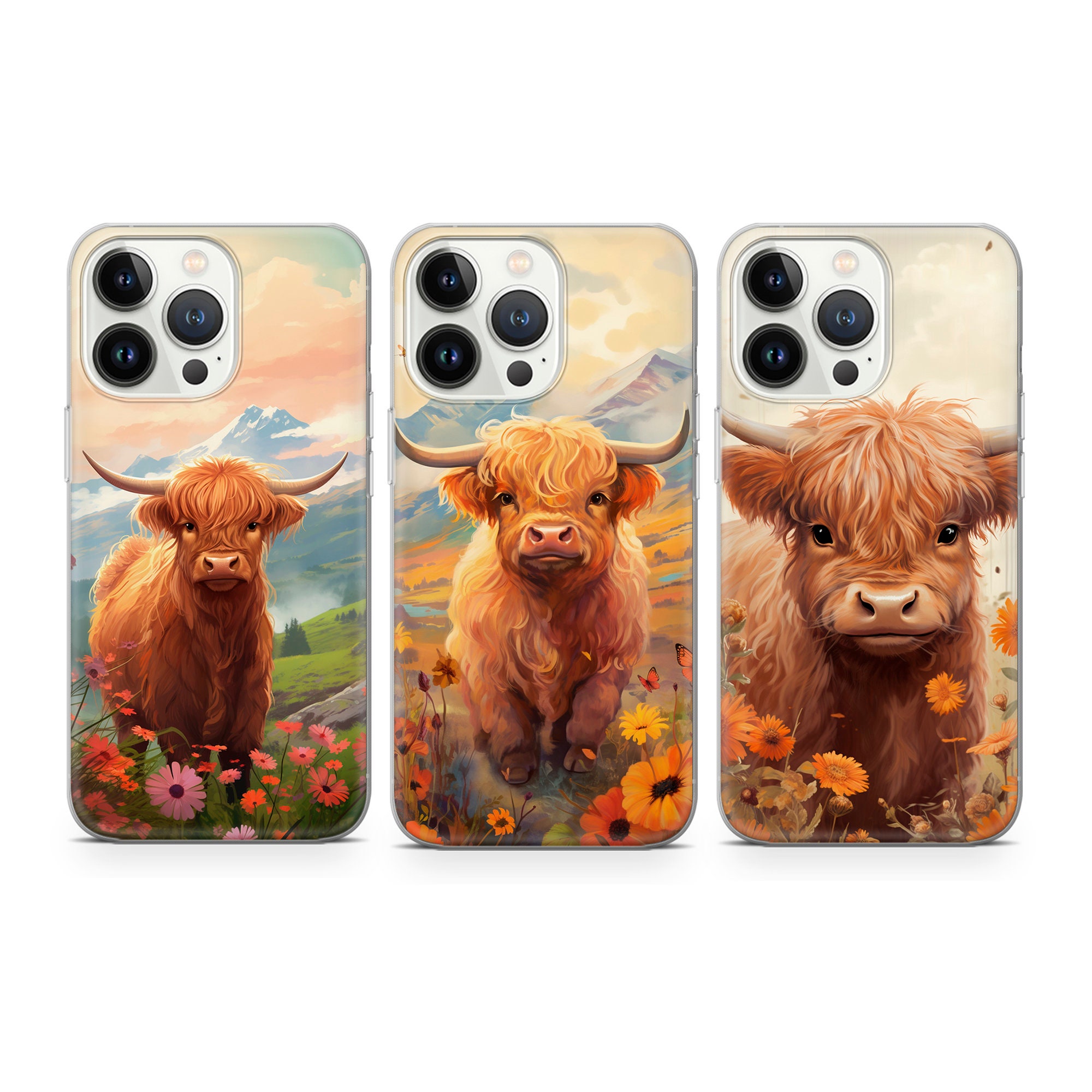 Pro Max Highland Cow Iphone 11 Case Highland Cow Phone Case IPhone