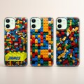 Toy Bricks Phone Case Custom Building Blocks cover fit for iPhone 17 16 15 14 13 12 Pro Max Xr 7 8, Samsung S25 S24 S23 FE A17 A16 Note 20 product logo