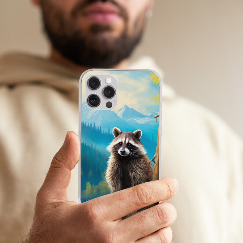 Raccoon Phone Case - Thumbnail 5