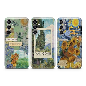 Van Gogh Phone Case Classic art cover fit for Samsung S25 S24 S23 S22 FE S10 NOTE 20 A16 A55 A15 A56 A55 A24 A23 A32 A33 A34 A73 5G