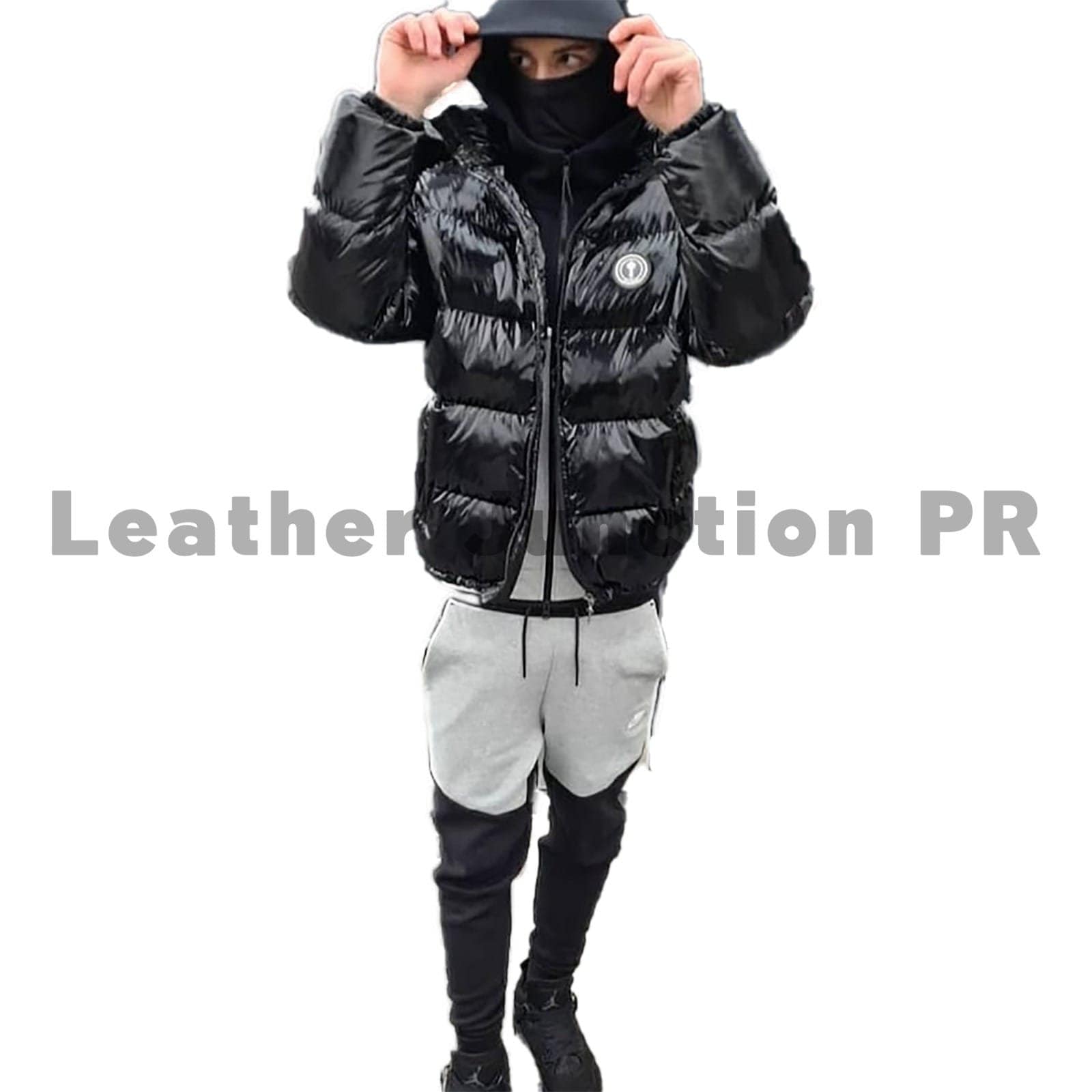 Trapstar Shiny Black Irongate Jacket Detachable Hood Etsy