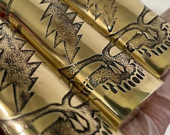 Estuche para encendedor Grateful Dead, encendedor de metal Steal Your Face, encendedor de latón vintage, soporte para encendedor de cobre, regalo hippie para Dead Head