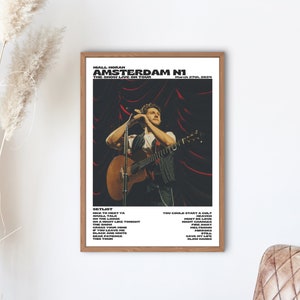 Niall Horan, The Show Live On Tour Amsterdam N1, 27 maart 2024 digitale print afbeelding 1