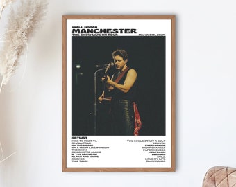 Niall Horan, The Show Live On Tour Manchester, March 5th 2024 digital print