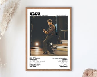 Niall Horan, The Show Live On Tour Oslo, March 14th 2024 digital print