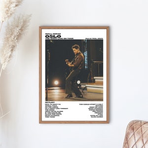 Niall Horan, The Show Live On Tour Oslo, March 14th 2024 digital print zdjęcie 1