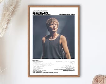 Louis Tomlinson Faith In The Future World Tour Berlin, October 20th 2023 digital print