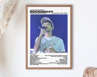 Louis Tomlinson Faith In The Future World Tour Bucharest, September 17th 2023 digital print