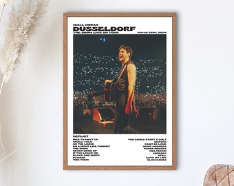 Niall Horan, The Show Live On Tour Dusseldorf, March 26th 2024 digital print