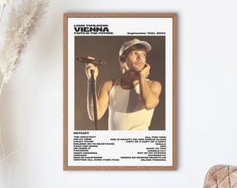 Louis Tomlinson Faith In The Future World Tour Vienna, September 13th 2023 digital print