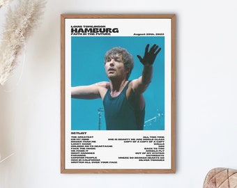 Louis Tomlinson Faith In The Future World Tour Hamburg, August 29th 2023 digital print