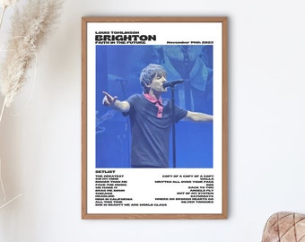 Louis Tomlinson Faith In The Future World Tour Brighton, November 14th 2023 digital print