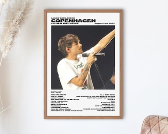 Louis Tomlinson Faith In The Future World Tour Copenhagen, August 31st 2023 digital print