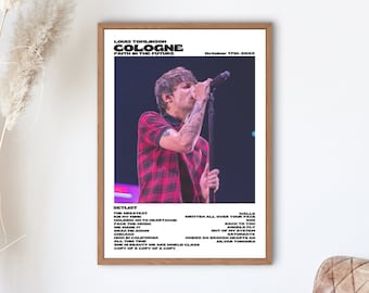 Louis Tomlinson Faith In The Future World Tour Cologne, October 17th 2023 digital print