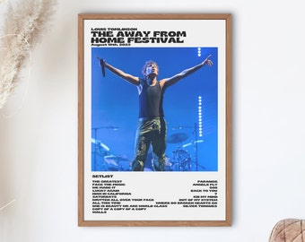 Louis Tomlinson Away From Home Festival, August 19th 2023 digital print