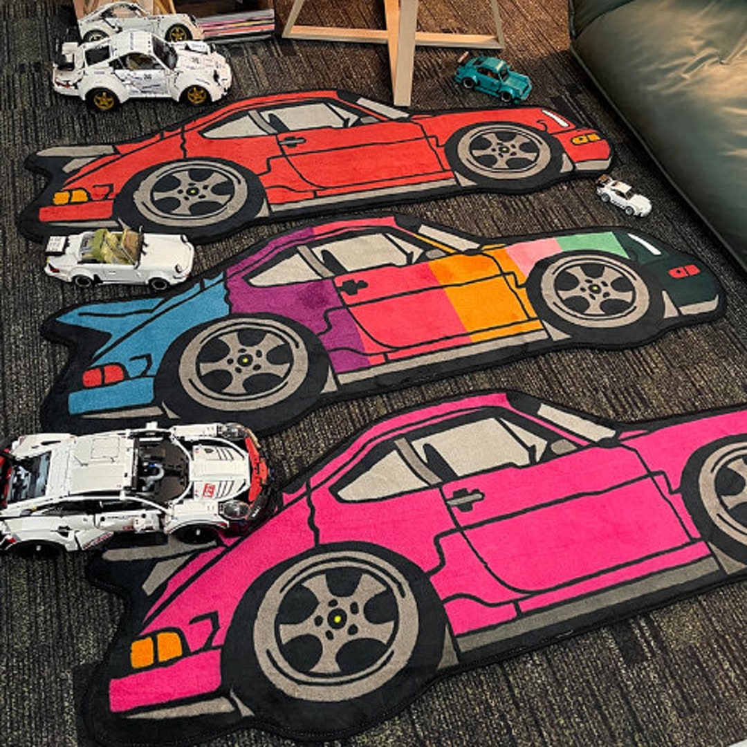 Your Ride Your Rug. Porsche 964 Room Rug Infuse Your Space Etsy