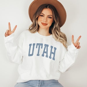 Utah Crewneck Sweatshirt, Brandy Melville Inspired Crewneck