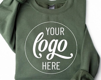 Custom Logo Sweatshirt, Team Staff Shirt, Company Logo