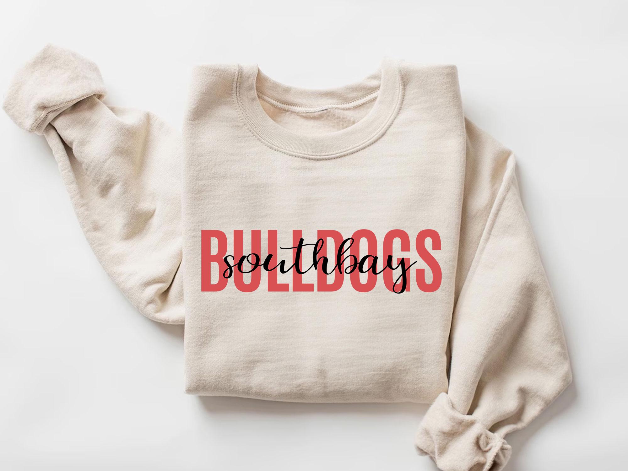 Custom School Mascot Sweatshirt, Personalized Team Spirit