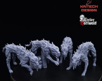 Grimdark Miniatures - Heretics - Grail Hounds - Etsy