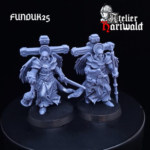 Set Complet Figurines New Antioch Compatible Trench Crusade - Avec Socles - Neuf