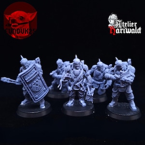 Grimdark Miniatures - Nieuw Antiochië / Pruisen - Genisten / Opruimers