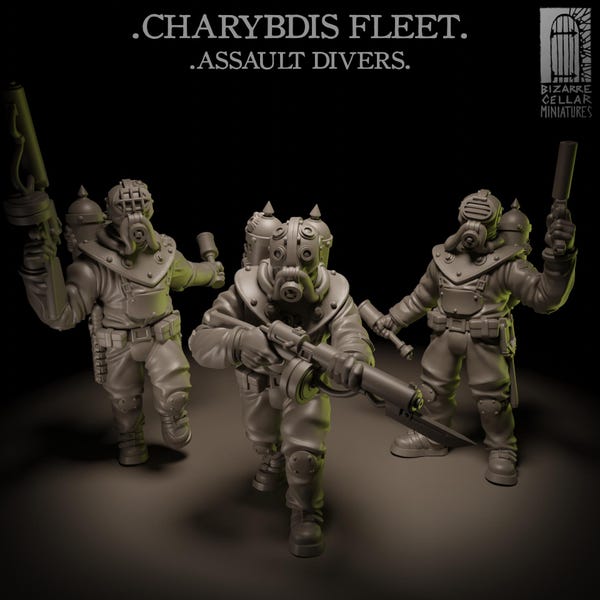 Trench Crusade proxies / alternative miniatures - Heretics - Heretic Naval Raiding Parties - Heretic Troopers - Legionaries