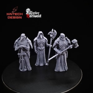 Trench Crusade proxies - Black Grail Compatible - Plague Knights - Trench Crusade Heretics