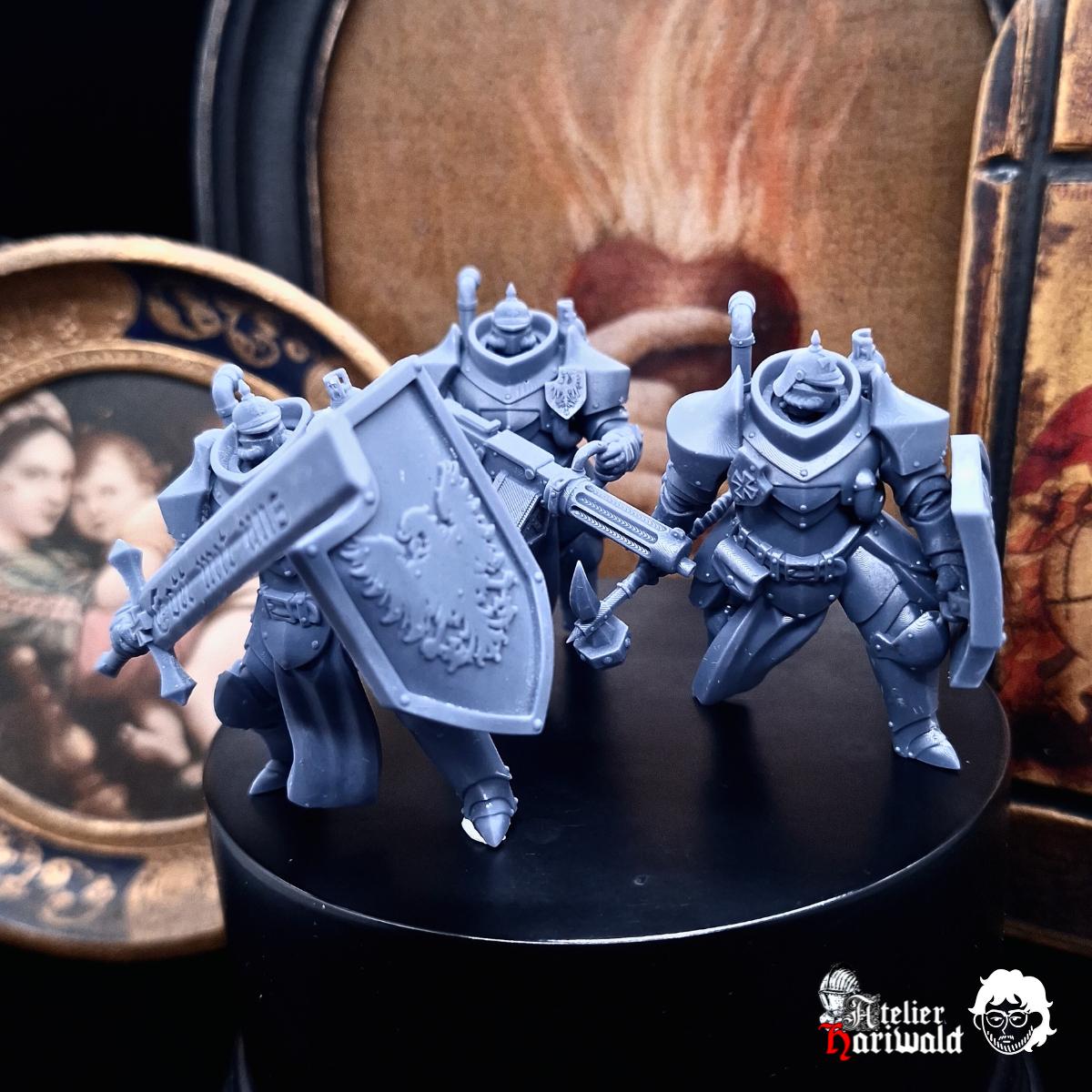 Trench Crusade Proxies - Trench Pilgrims / New Antioch Compatible