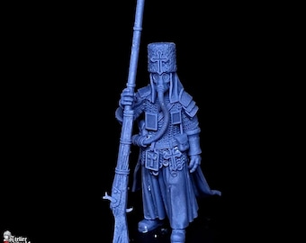 Alternative Trench Crusade - Grimdark Miniatures - Trench Pilgrims - Castigator - Trench Priest