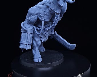TRENCH CRUSADE - Alternative figurines - Sultanate Lion of Jabir